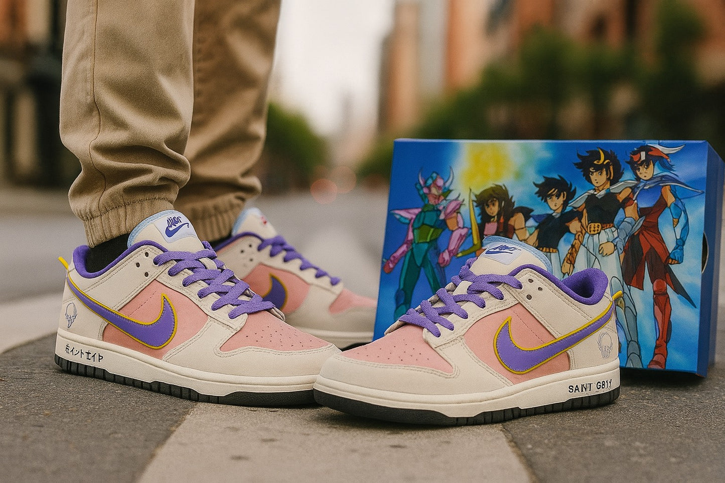 NikeSBDunkLowSaintSeiyaPegasusEdition
