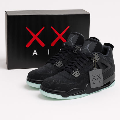 AirJordan4RetroKAWSBlackGlow2