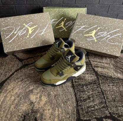 AirJordan4RetroOliveCanvas1