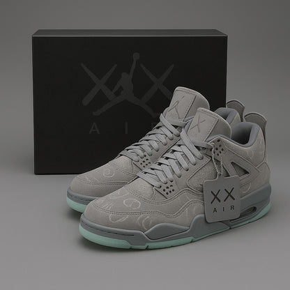 AirJordan4RetroxKAWS_CoolGreyGlow_4