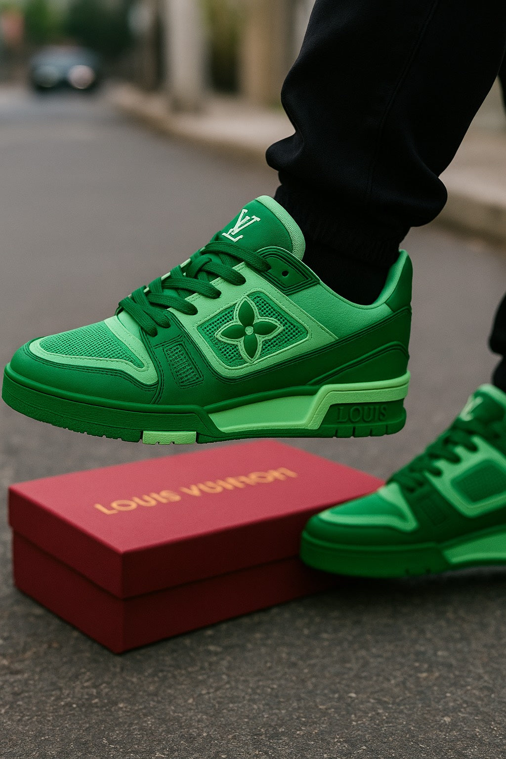 LouisVuittonLVTrainerLow_EmeraldGreenEdition