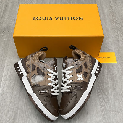 LouisVuittonTrainerSneaker_PythonMonogramBrown_