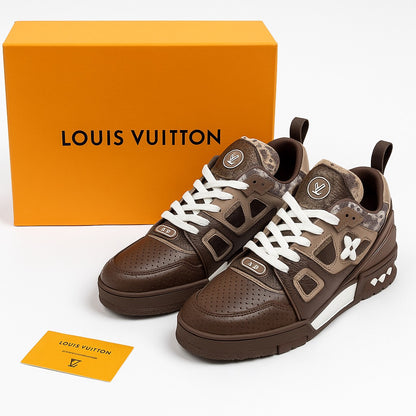 LouisVuittonTrainerSneaker_PythonMonogramBrown_
