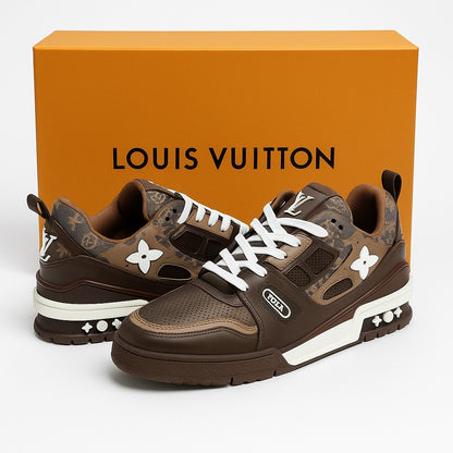 LouisVuittonTrainerSneaker_PythonMonogramBrown_