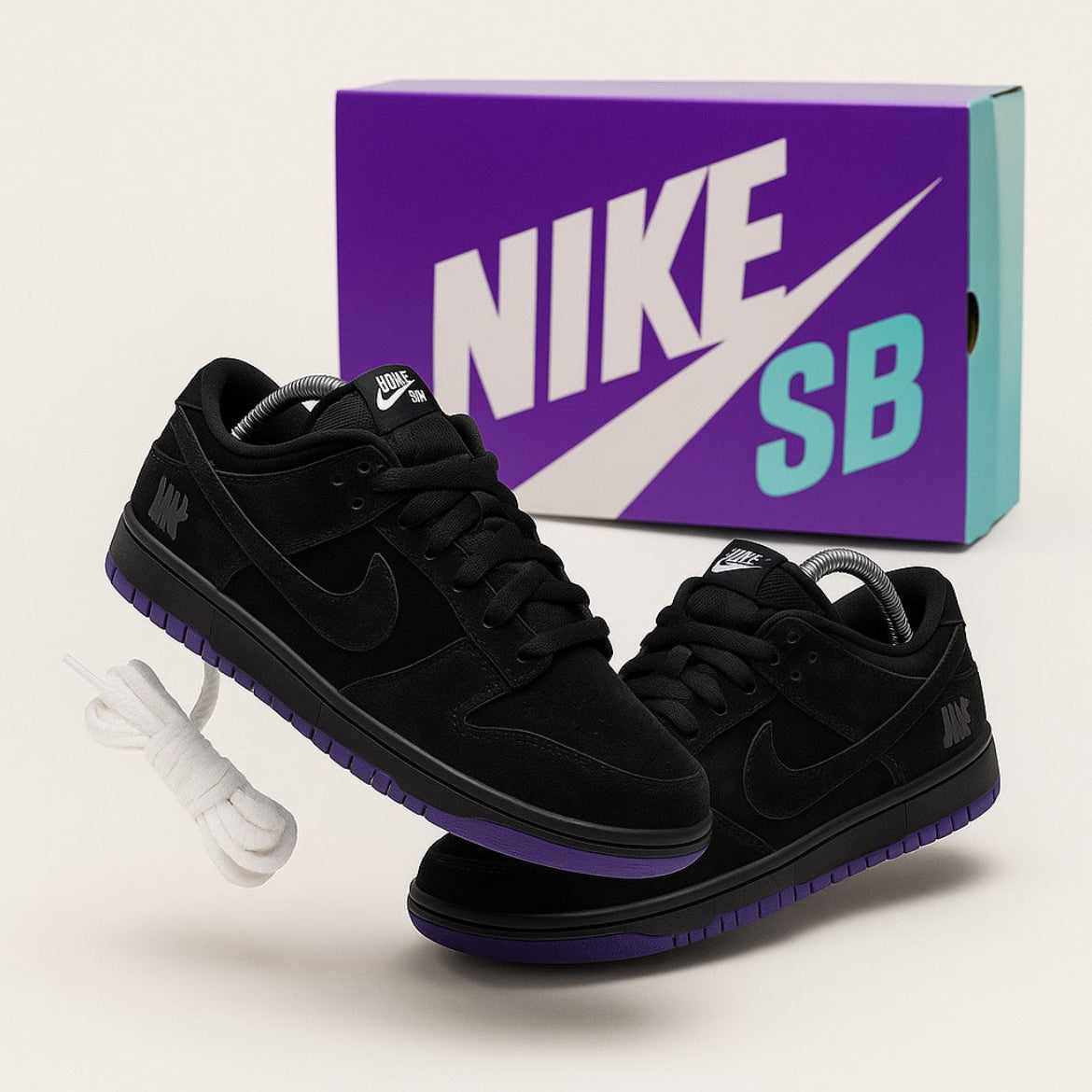 NikeSBDunkLowxUndefeated_5OnIt_BlackPurple_